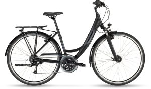 Stevens ALBIS als Wave-Rahmen in der Farbe velvet black, Modell 2023