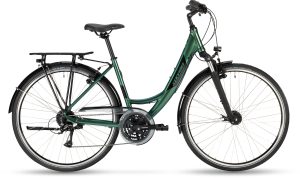 Stevens ALBIS als Wave-Rahmen in der Farbe electric blue green, Modell 2023