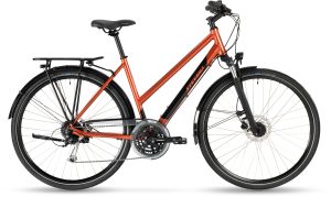 Stevens JAZZ als Trapez-Rahmen in der Farbe indian red, Modell 2023