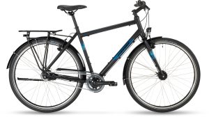 Stevens ELEGANCE LITE als Diamant-Rahmen in der Farbe velvet black, Modell 2023