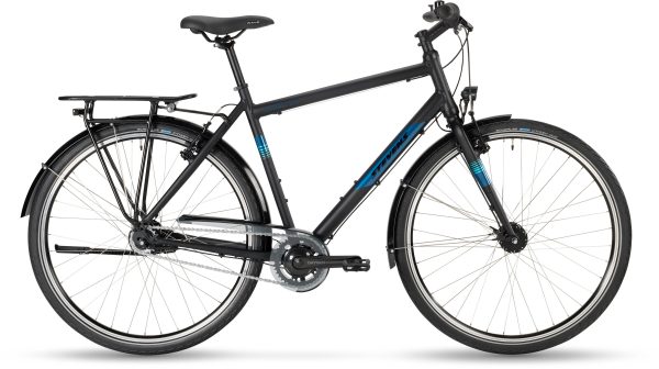 Stevens ELEGANCE LITE als Diamant-Rahmen in der Farbe velvet black, Modell 2023