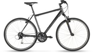 Stevens 3X als Diamant-Rahmen in der Farbe phantom grey, Modell 2023