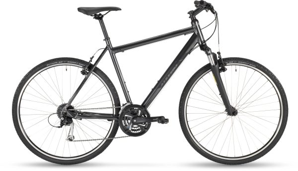 Stevens 3X als Diamant-Rahmen in der Farbe phantom grey, Modell 2023