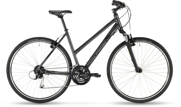 Stevens 3X als Trapez-Rahmen in der Farbe phantom grey, Modell 2023