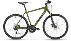Stevens 5X als Diamant-Rahmen in der Farbe olive, Modell 2023