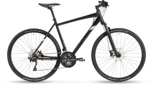 Stevens 6X als Diamant-Rahmen in der Farbe stealth black, Modell 2023