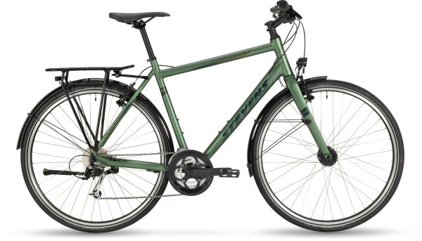 Stevens 4X LITE TOUR als Diamant-Rahmen in der Farbe forest green, Modell 2023