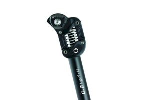 By Schulz Federsattelstütze Parallelogramm G.2 ST, 65 kg mit 27,2 mm in der Farbe schwarz