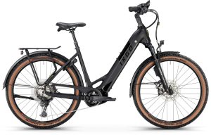 Ixgo MT-E FIVE als Wave-Rahmen in der Farbe cinder black