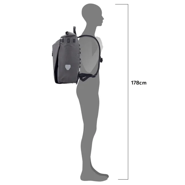 Ortlieb VARIO URBAN QL 2.2 20 l pepper – Bild 8