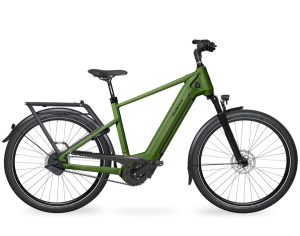 Velo de Ville SEB890 PRO mit Enviolo TR-Schaltung als Wave-Rahmen in der Farbe olive green matt