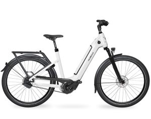 Velo de Ville SEB 890 PRO mit Enviolo TR-Schaltung & 625 Wh-Akku als Wave-Rahmen in der Farbe pure white glanz