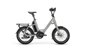 QIO EINS AP-8 RT (Rücktritt) mit Shimano Nexus-Schaltung als Unisex-Rahmen in der Farbe lead metal, Modell 2025