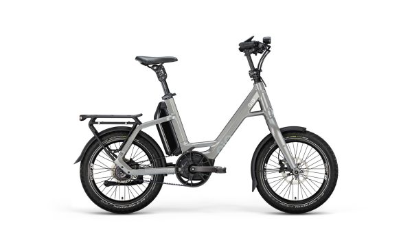 QIO EINS AP-8 RT (Rücktritt) mit Shimano Nexus-Schaltung als Unisex-Rahmen in der Farbe lead metal, Modell 2025