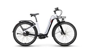 Victoria UTILYON 1 RT (Rücktritt) mit Shimano Nexus-Schaltung als Wave-Rahmen in der Farbe white aluminium, Modell 2024