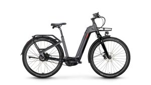 Victoria UTILYON 1 RT (Rücktritt) mit Shimano Nexus-Schaltung als Wave-Rahmen in der Farbe seal grey, Modell 2025