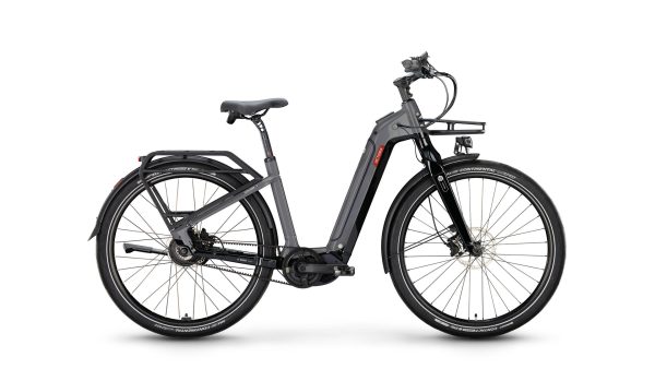 Victoria UTILYON 1 RT (Rücktritt) mit Shimano Nexus-Schaltung als Wave-Rahmen in der Farbe seal grey, Modell 2025