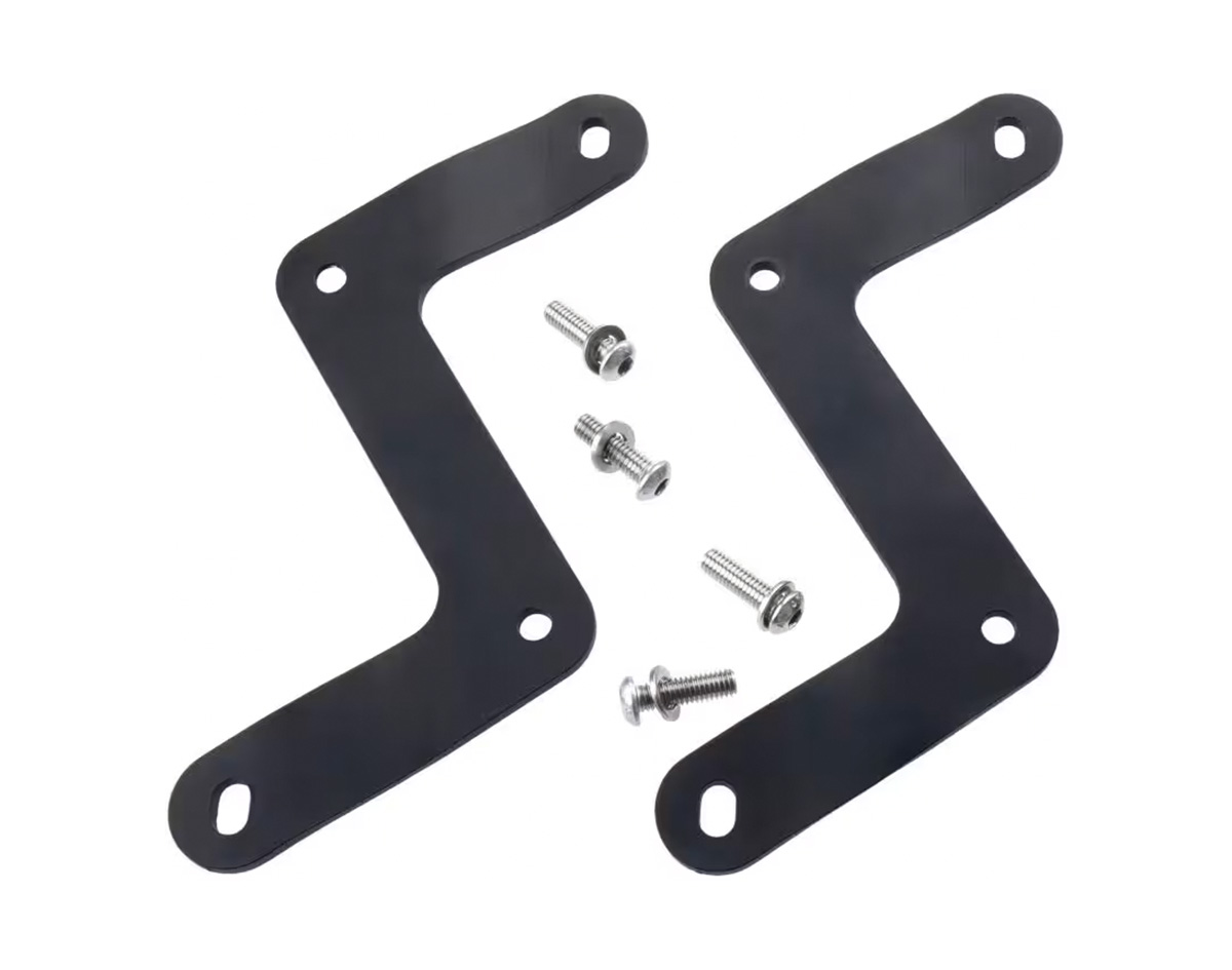 QIO Gepäckträgeradapter in der Farbe schwarz