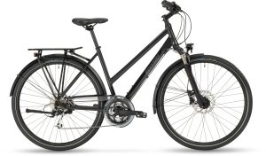 Stevens SAVOIE als Trapez-Rahmen in der Farbe phantom grey, Modell 2023