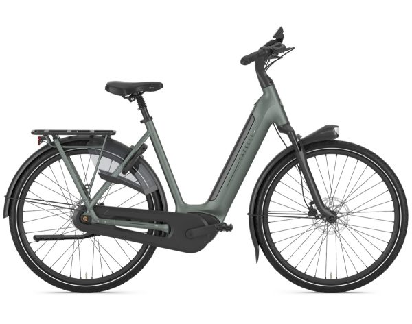 Gazelle ARROYO C8+ ELITE RT (Rücktritt) als Wave-Rahmen in der Farbe twilight green matt