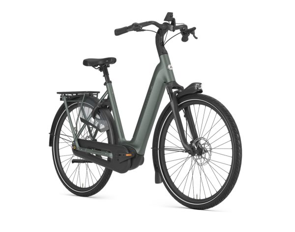 Gazelle ARROYO C8+ ELITE RT, 600Wh, twilight green matt – Bild 2
