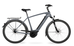 Velo de Ville AEB490 RT (Rücktritt) mit 5-Gang Nabenschaltung & 500 Wh-Akku als Diamant-Rahmen in der Farbe stone basalt, Modell 2022/23