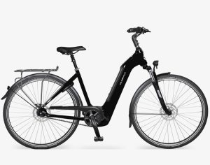 Velo de Ville AEB490 SMOOTH mit 8-Gang Nabenschaltung & 500 Wh-Akku als Wave-Rahmen in der Farbe deep black matt, Modell 2022