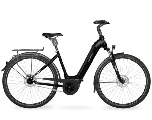 Velo de Ville AEB890 SMOOTH RT (Rücktritt) mit 5-Gang-Schaltung & 625 Wh-Akku als Wave-Rahmen in der Farbe deep black, Modell 2022/23