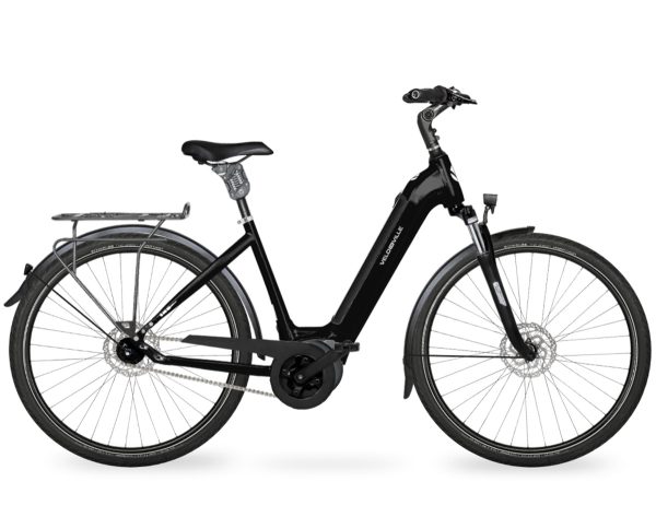 Velo de Ville AEB890 SMOOTH RT (Rücktritt) mit 5-Gang-Schaltung & 625 Wh-Akku als Wave-Rahmen in der Farbe deep black, Modell 2022/23