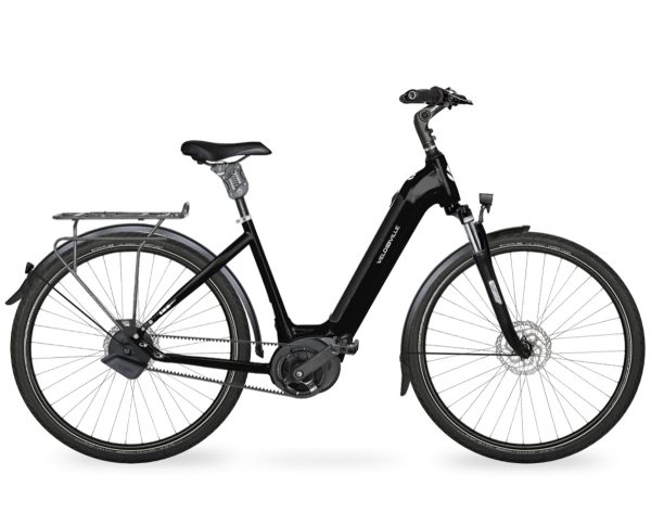 Velo de Ville AEB890 SMOOTH FL (Freilauf) mit Enviolo TR-Schaltung & 625 Wh-Akku als Wave-Rahmen in der Farbe deep black, Modell 2022/23