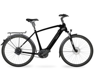 Velo de Ville AEB890 SMOOTH FL (Freilauf) mit Enviolo TR-Schaltung & 625 Wh-Akku als Diamant-Rahmen in der Farbe deep black, Modell 2022/23