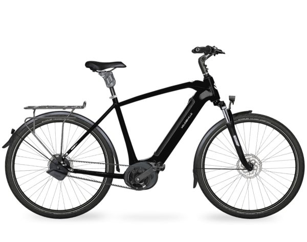 Velo de Ville AEB890 SMOOTH FL (Freilauf) mit Enviolo TR-Schaltung & 625 Wh-Akku als Diamant-Rahmen in der Farbe deep black, Modell 2022/23