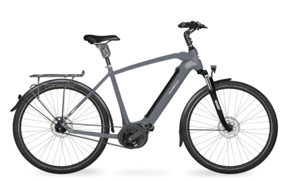 Velo de Ville AEB890 SMOOTH RT (Rücktritt) mit 5-Gang Nabenschaltung & 625 Wh-Akku als Diamant-Rahmen in der Farbe stone basalt, Modell 2022/23