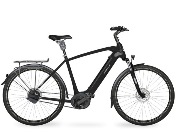 Velo de Ville AEB890 SMOOTH FL (Freilauf) mit Enviolo TR-Schaltung & 625 Wh-Akku als Diamant-Rahmen in der Farbe deep black matt, Modell 2022/23