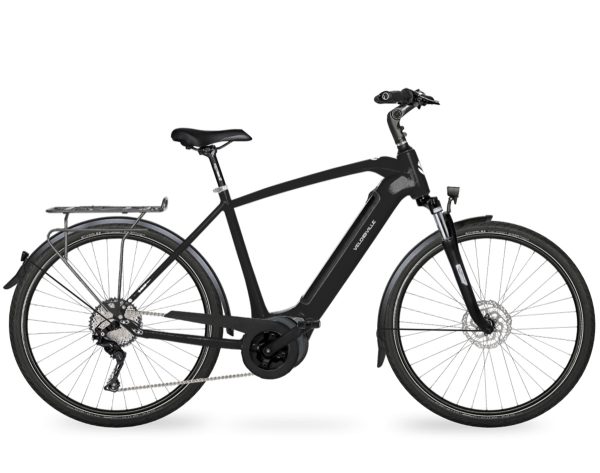 Velo de Ville AEB890 SMOOTH FL (Freilauf) mit 11-Gang-Kettenschaltung & 625 Wh-Akku bis 160 kg als Diamant-Rahmen in der Farbe deep black matt, Modell 2022/23