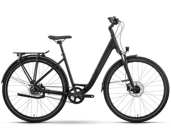 Raymon ZAYN ULTRA FL (Freilauf) als Wave-Rahmen in der Farbe black stealth