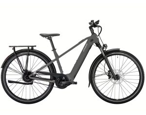 Conway CAIRON T 4.5 mit 625 Wh-Akku als Diamant-Rahmen in der Farbe graphit grey matt