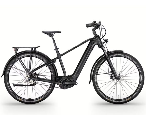 Conway CAIRON T 4.5 mit 625 Wh-Akku als Diamant-Rahmen in der Farbe black matt