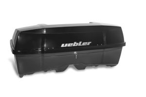 Uebler Heckbox B1 f. Heckträger mit 300 l Volumen in der Farbe schwarz