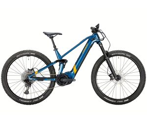 Conway XYRON S 3.9 mit 750 Wh-Akku als Diamant-Rahmen in der Farbe blue metallic, Modell 2024