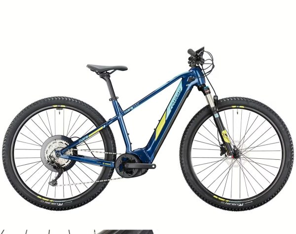 Conway CAIRON S 5.0 mit 750 Wh-Akku als Diamant-Rahmen in der Farbe black metallic red metallic matt, Modell 2024