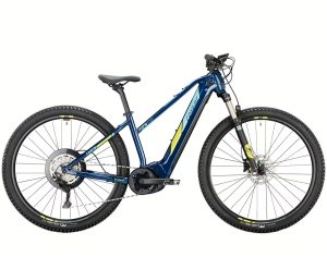 Conway CAIRON S 5.0 mit 750 Wh-Akku als Trapez-Rahmen in der Farbe darkblue metallic lightblue, Modell 2024