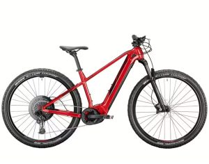 Conway CAIRON S 6.0 mit 750 Wh-Akku als Diamant-Rahmen in der Farbe red metallic shadowgrey metallic, Modell 2024
