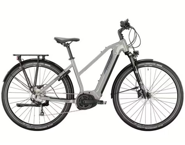 Conway CAIRON T 2.0 mit 625 Wh-Akku als Trapez-Rahmen in der Farbe graphitegrey metallic shadowgrey, Modell 2022