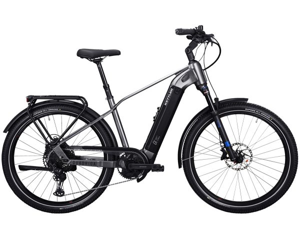 Kettler QUADRIGA DUO CX12 als Diamant-Rahmen in der Farbe chrome black matt