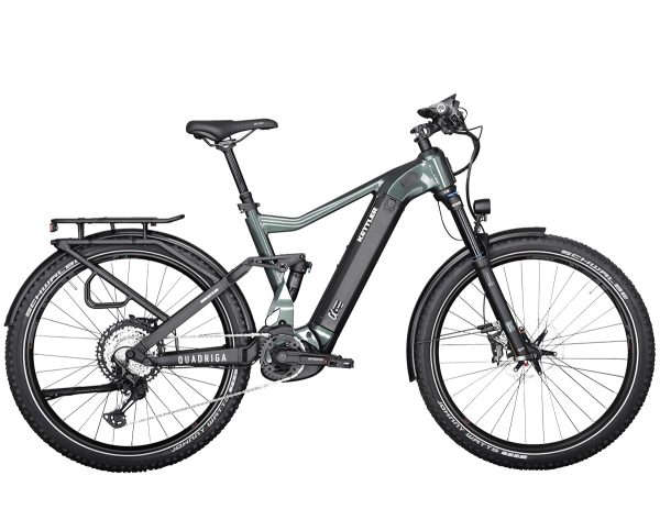 QUADRIGA DUO CX12FS SUV als Diamant-Rahmen in der Farbe dark green shiny