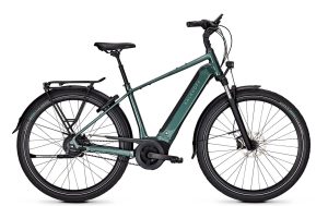 Kalkhoff IMAGE 3 MOVE BLX FL (Freilauf) mit 500 Wh-Akku als Diamant-Rahmen in der Farbe techgreen glossy