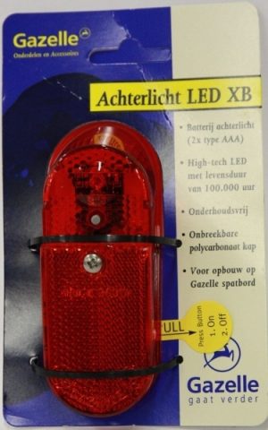 Gazelle LED Rücklicht XB SPANNINGA