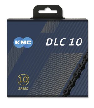 KMC Fahrradkette DLC10 10-fach in der Farbe schwarz