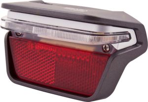 Spanninga Batterie-LED-Gepäckträgerrücklicht BRASA XB